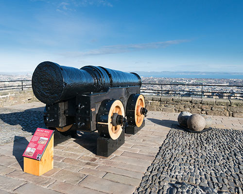 General view of Mons Meg