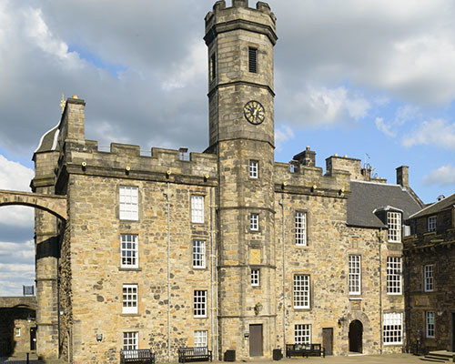 View of the Royal Palace from Crown Square