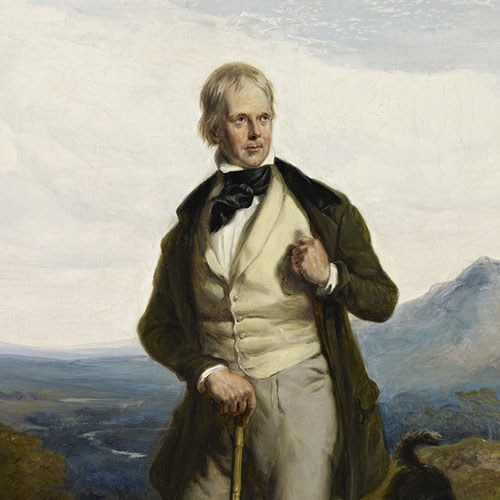 Portrait of Sir Walter Scott